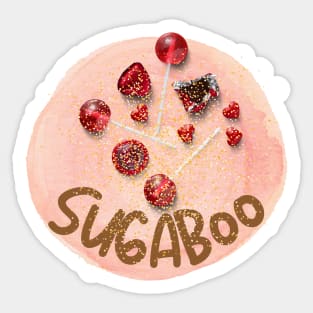 Sugaboo dua album aesthetics Sticker